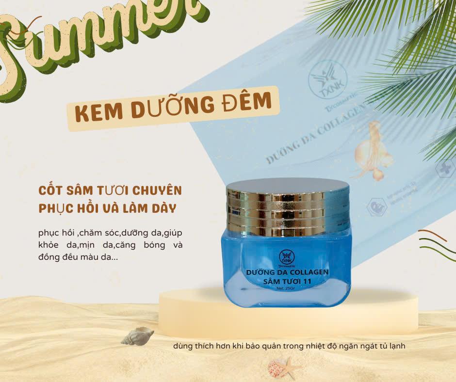 KEM DƯỠNG COLLAGEN SÂM 11-  NQ